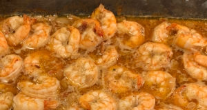 Val's Spicy Baked Shrimp