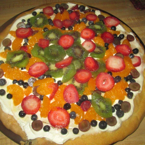 Simple Fruit Pizza