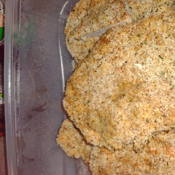 Baked Chicken Schnitzel