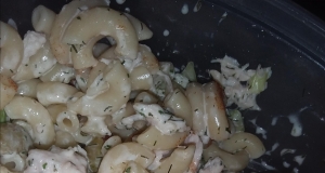 Simple Ranch Chicken Macaroni Salad