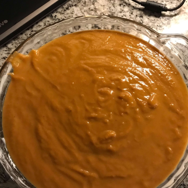 Easy Crustless Pumpkin Pie