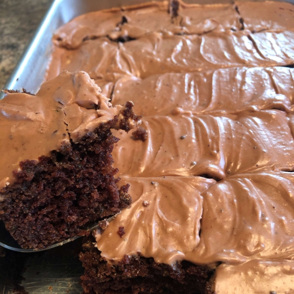 Frosted Zucchini Brownies