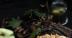 Vegan Apple Pie with Foam