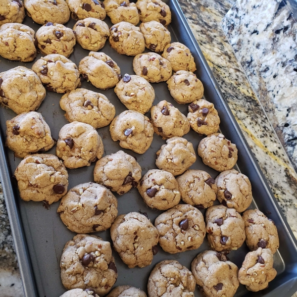 Whole Wheat Chocolate Chip Cookies