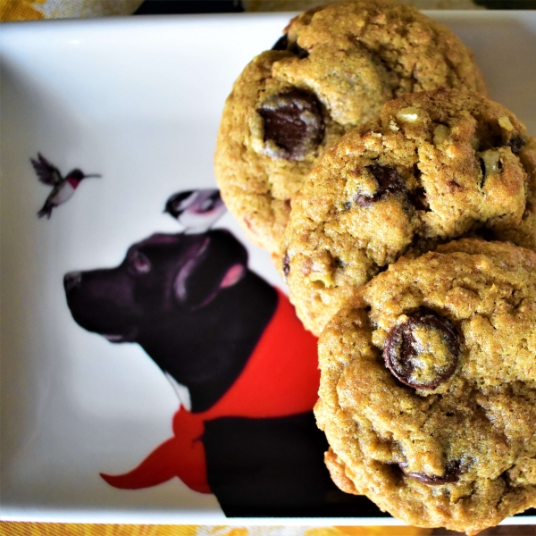 Whole Wheat Chocolate Chip Cookies