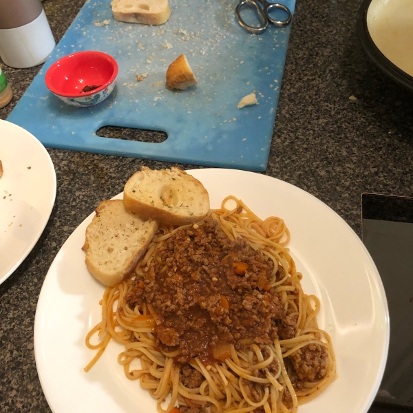 Busy Mom's Spaghetti Bolognese