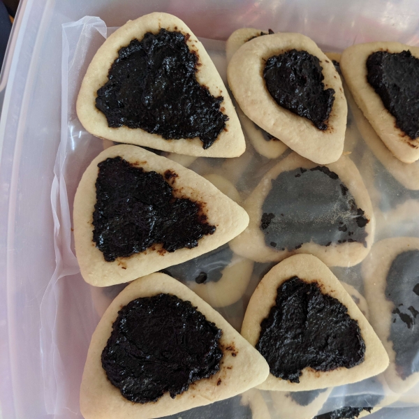 Purim Hamantaschen with Prune Filling