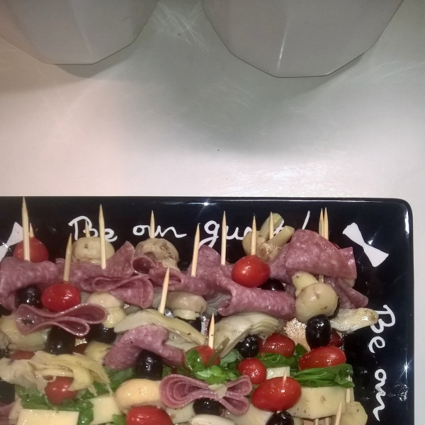 Antipasto on a Stick