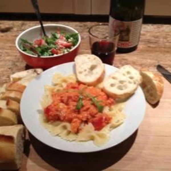 Smoked Salmon Vodka Cream Sauce