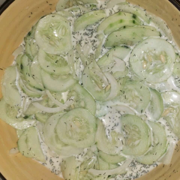 Mom's Cucumber Salad