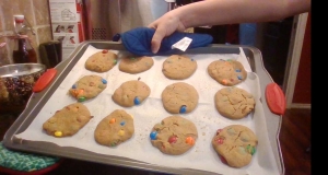 Peanut Butter M&M Cookies