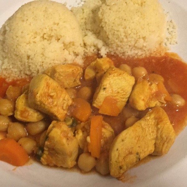 Moroccan Chicken and Whole Grain Couscous