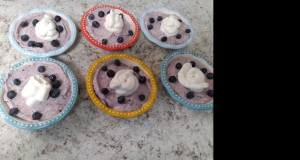 Mini Blueberry-Marscarpone Pies