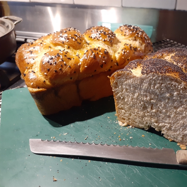 Honey Whole Wheat Challah