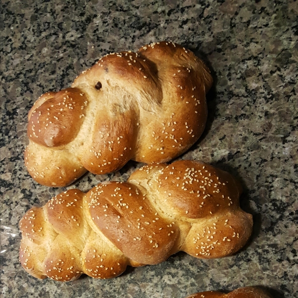 Honey Whole Wheat Challah