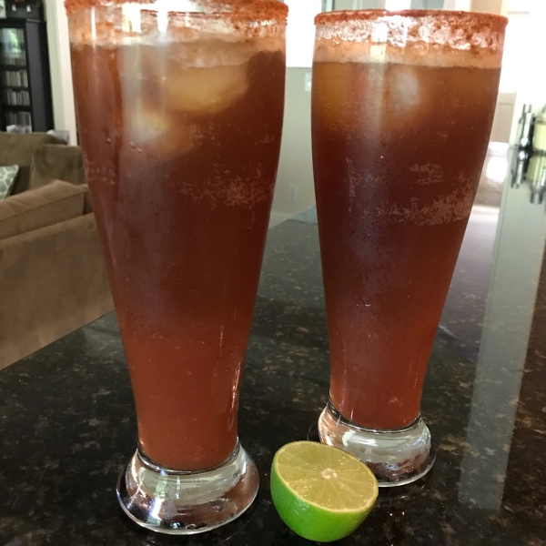 Micheladas with Tajin