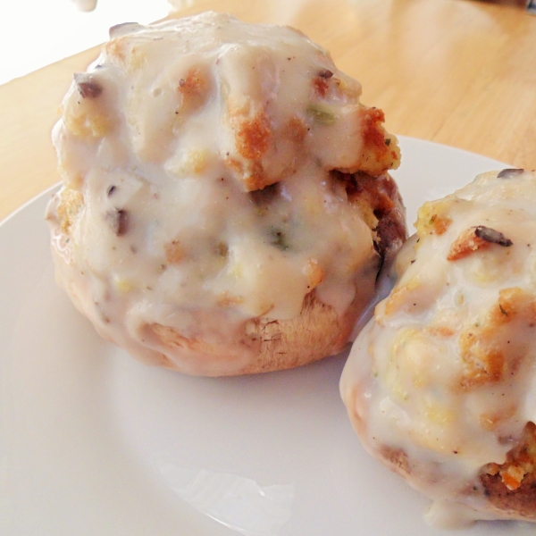 Baked Stuffed Mushrooms