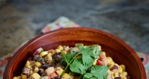 Corn Salsa with Black Beans