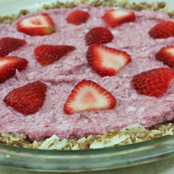 Raw Vegan Strawberry Pie