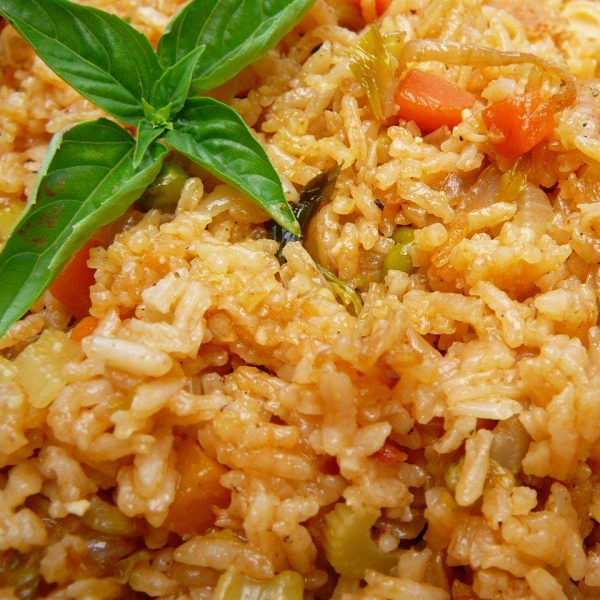 Simple Baked Rice