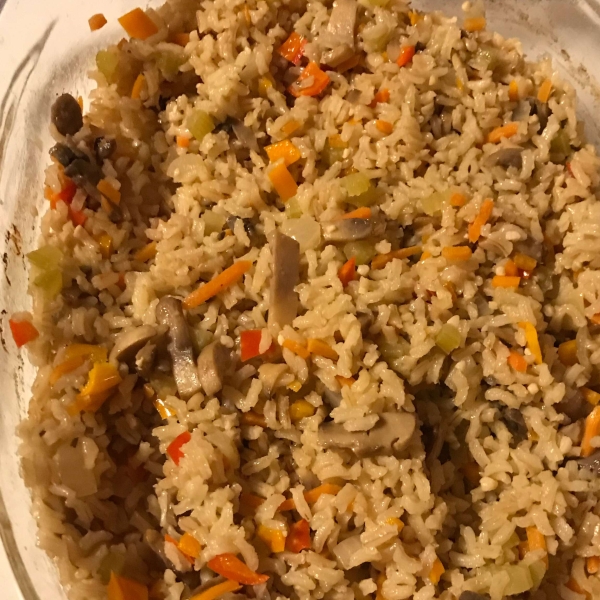 Simple Baked Rice