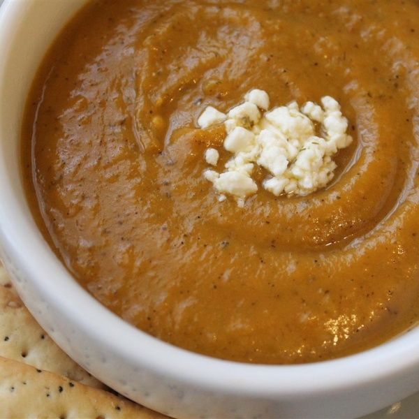 Slow Cooker Sweet Potato Soup