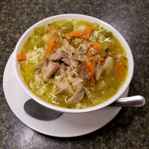 Classic Turkey and Rice Soup