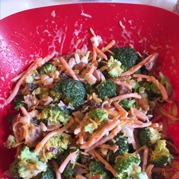 Sweet and Savory Broccoli Salad