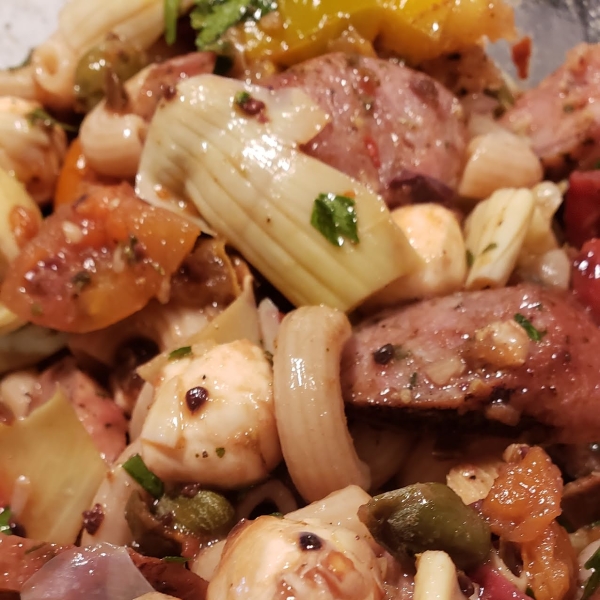 Kathy's Delicious Italian Pasta Salad