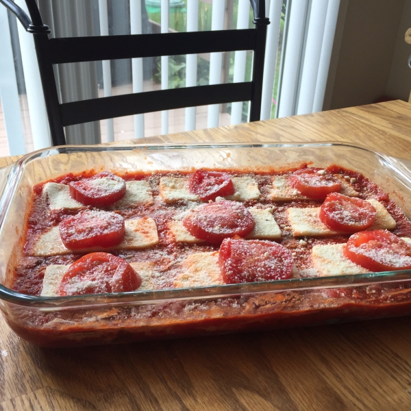 Italian Eggplant Tomato Bake