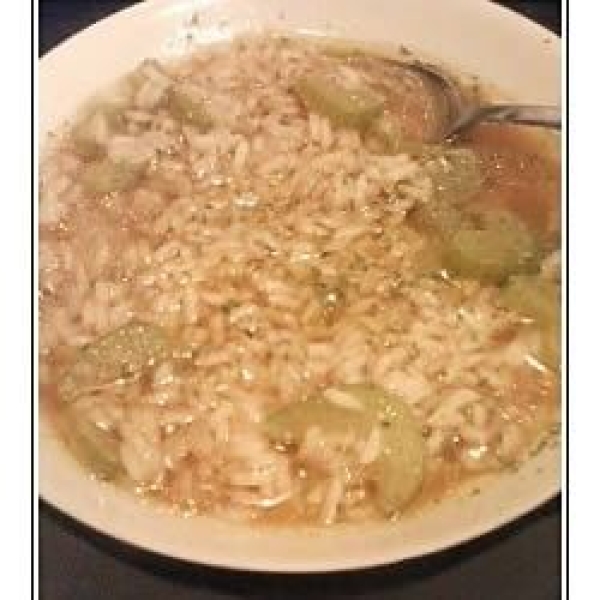 Simply Delicious Rice Soup