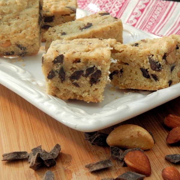 Oat and Chocolate Chip Bar Cookies