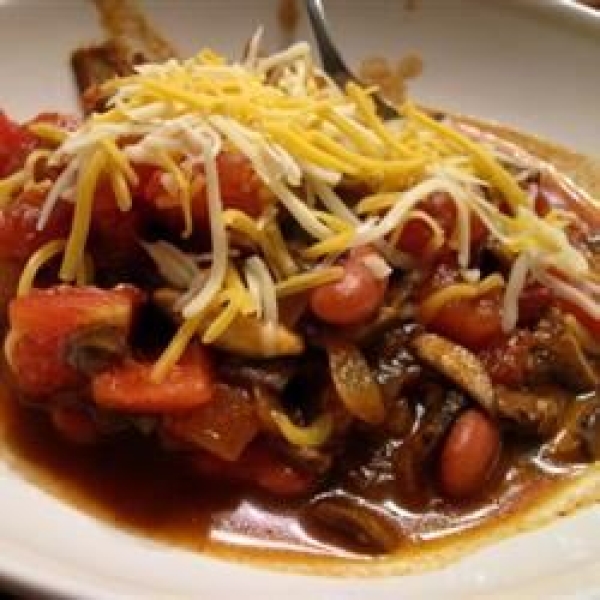 Portobello Mushroom Chili