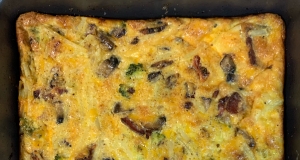 Cheesy Hash Browns Quiche