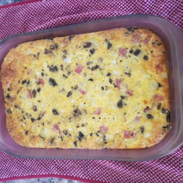 Cheesy Hash Browns Quiche