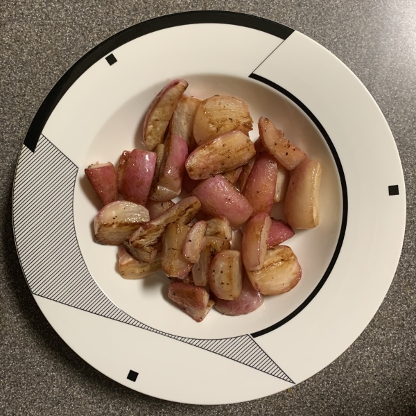 Sauteed Radishes