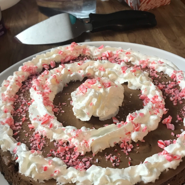 Chocolate-Peppermint Cheesecake