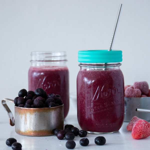 Blueberry Cream Slushy