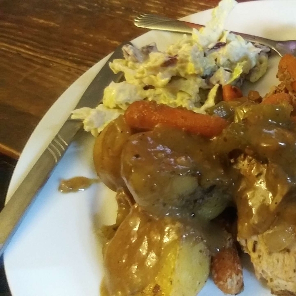 Roasted Loin of Pork with Pan Gravy