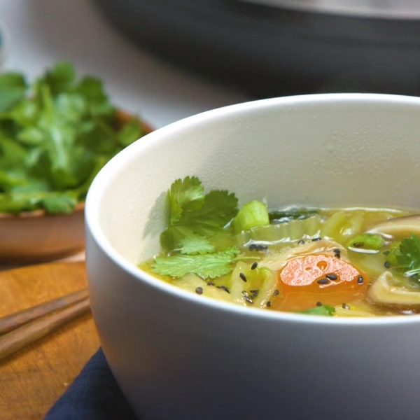 Chicken and Veggie Miso Soup (Instant Pot Version)