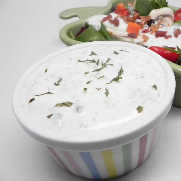 Healthier Buttermilk Ranch Dressing