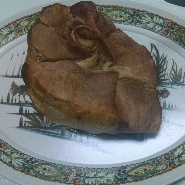 Baked Ham with Sweet Gravy