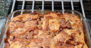 Easy Chocolate Cinnamon Bread Pudding