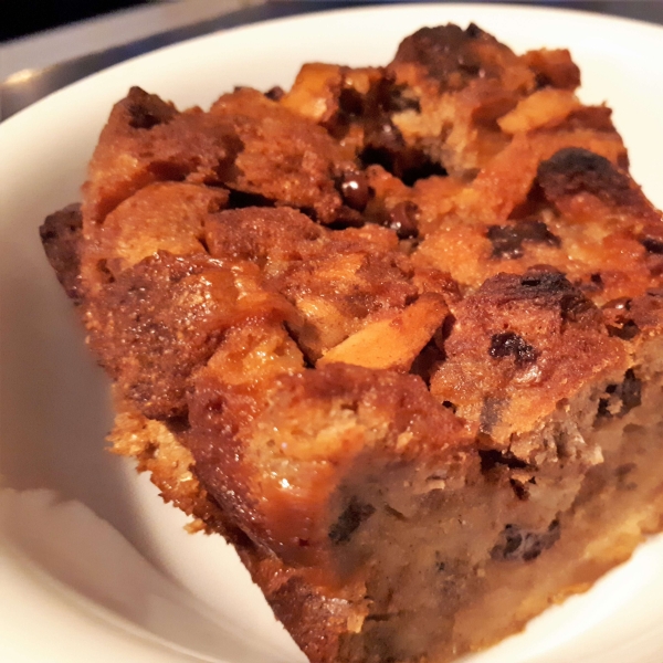 Easy Chocolate Cinnamon Bread Pudding