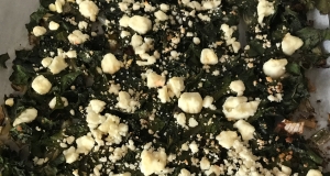 Roasted Swiss Chard with Feta