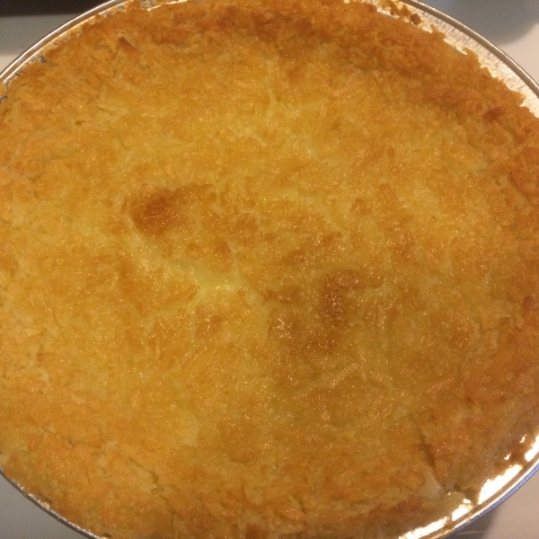 No Crust Coconut Pie