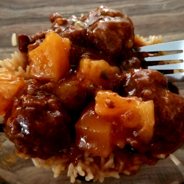 Waikiki-Style Meatballs