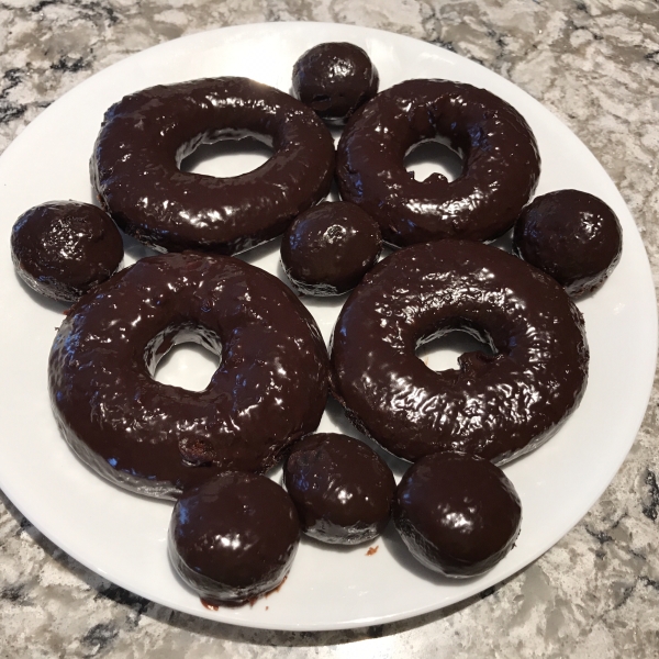 Chocolate Cake Doughnuts