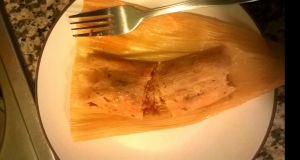 Red Chicken Tamales (Tamales Rojos de Pollo)