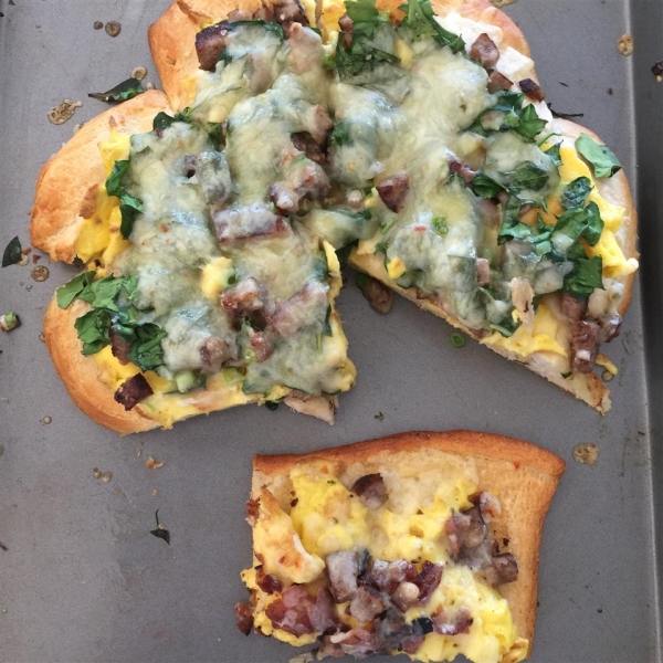 Dad's Breakfast Pizza